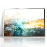 Modern Strokes and Lines Abstract Art on Canvas