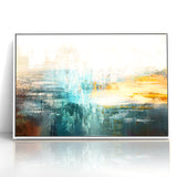 Modern Strokes and Lines Abstract Art on Canvas