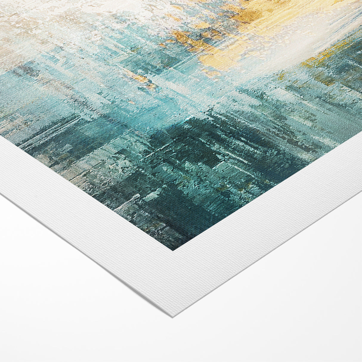 Modern Strokes and Lines Abstract Art on Canvas