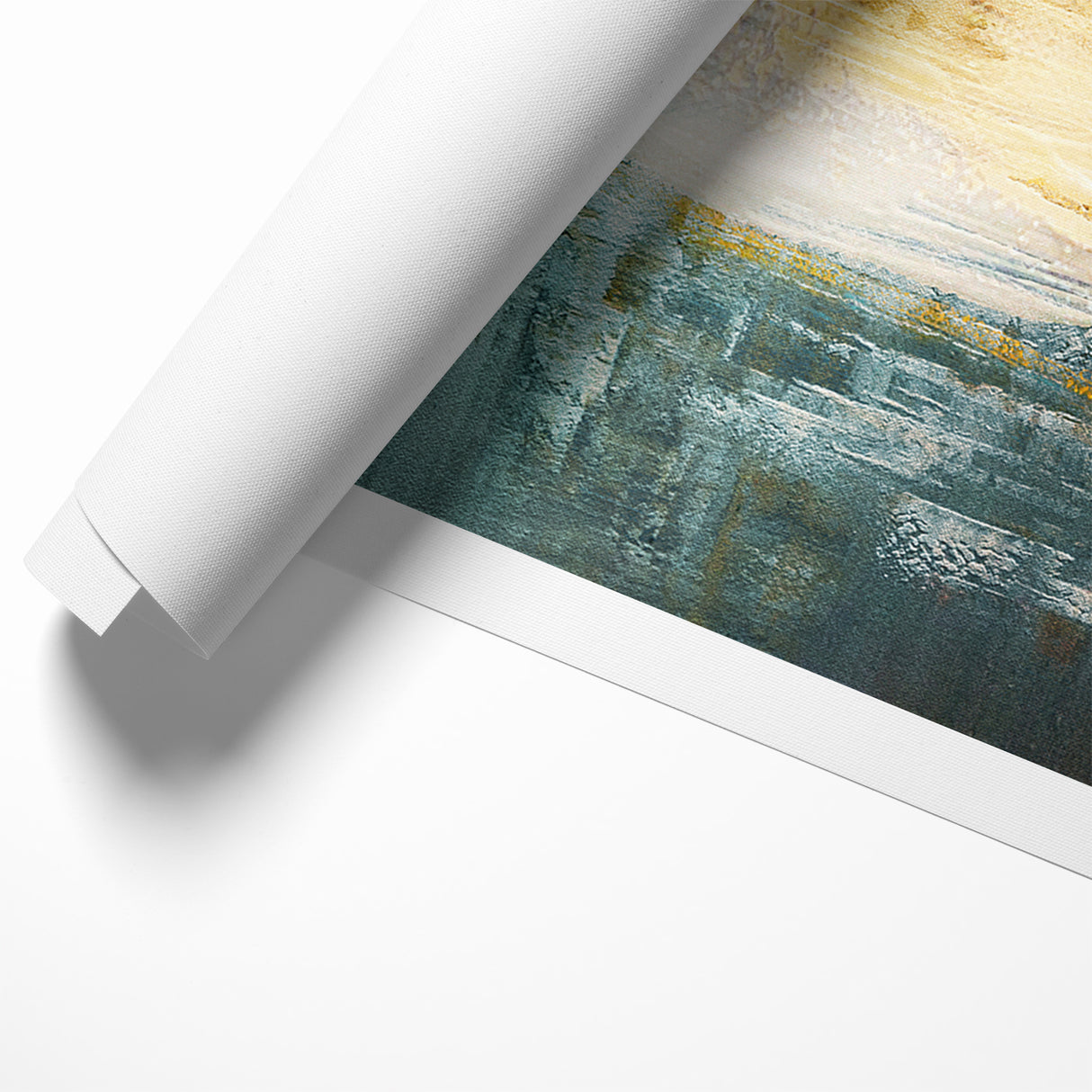 Modern Strokes and Lines Abstract Art on Canvas