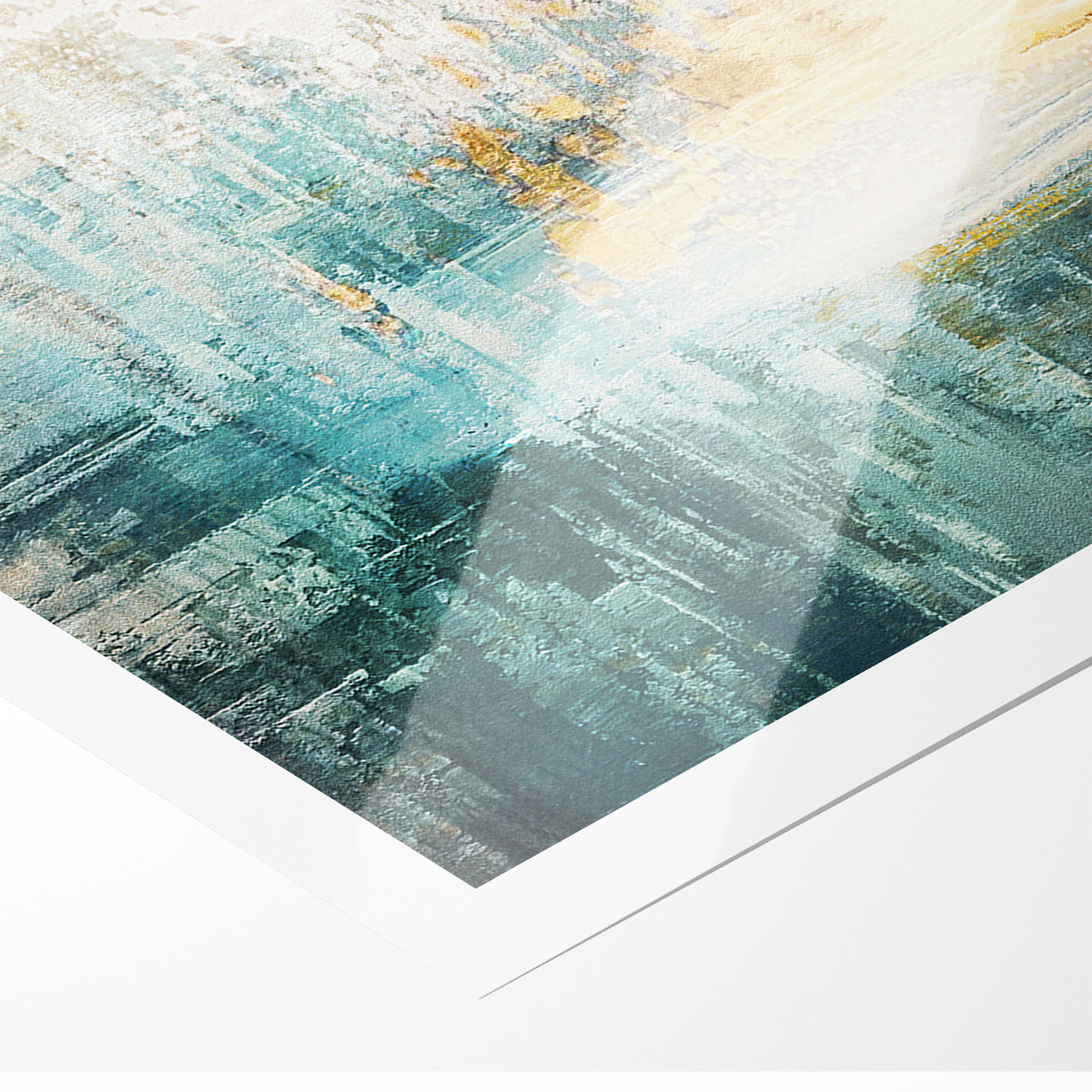 Modern Strokes and Lines Abstract Art on Canvas