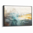 Modern Strokes and Lines Abstract Art on Canvas