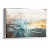 Modern Strokes and Lines Abstract Art on Canvas