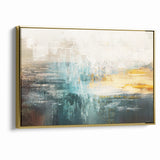 Modern Strokes and Lines Abstract Art on Canvas