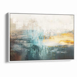 Modern Strokes and Lines Abstract Art on Canvas