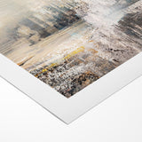 Geometric Strokes and Lines Abstract Art on Canvas