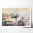 Geometric Strokes and Lines Abstract Art on Canvas