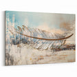 Modern Feather Abstract Art on Canvas
