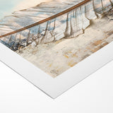 Modern Feather Abstract Art on Canvas