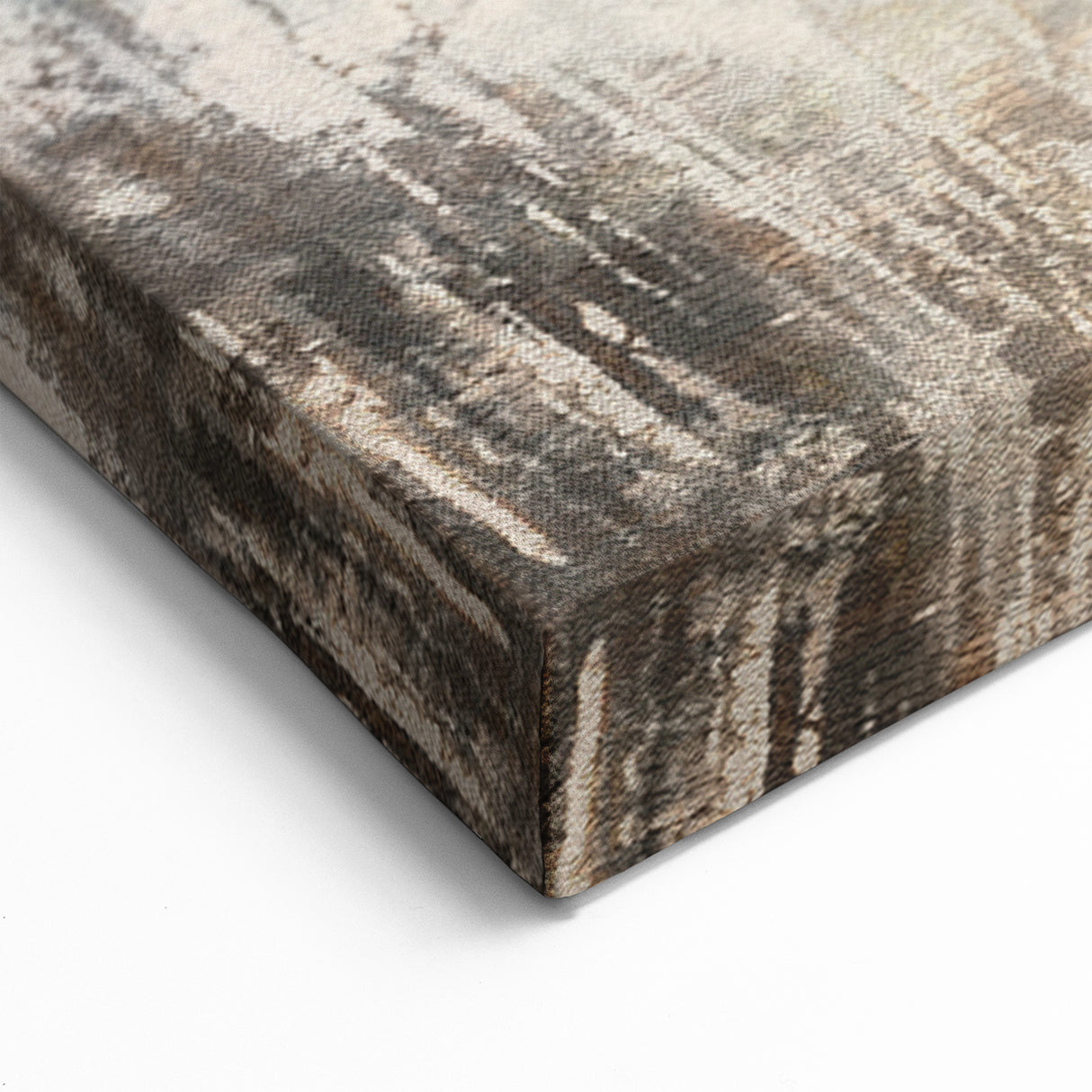 Modern Feather Abstract Art on Canvas