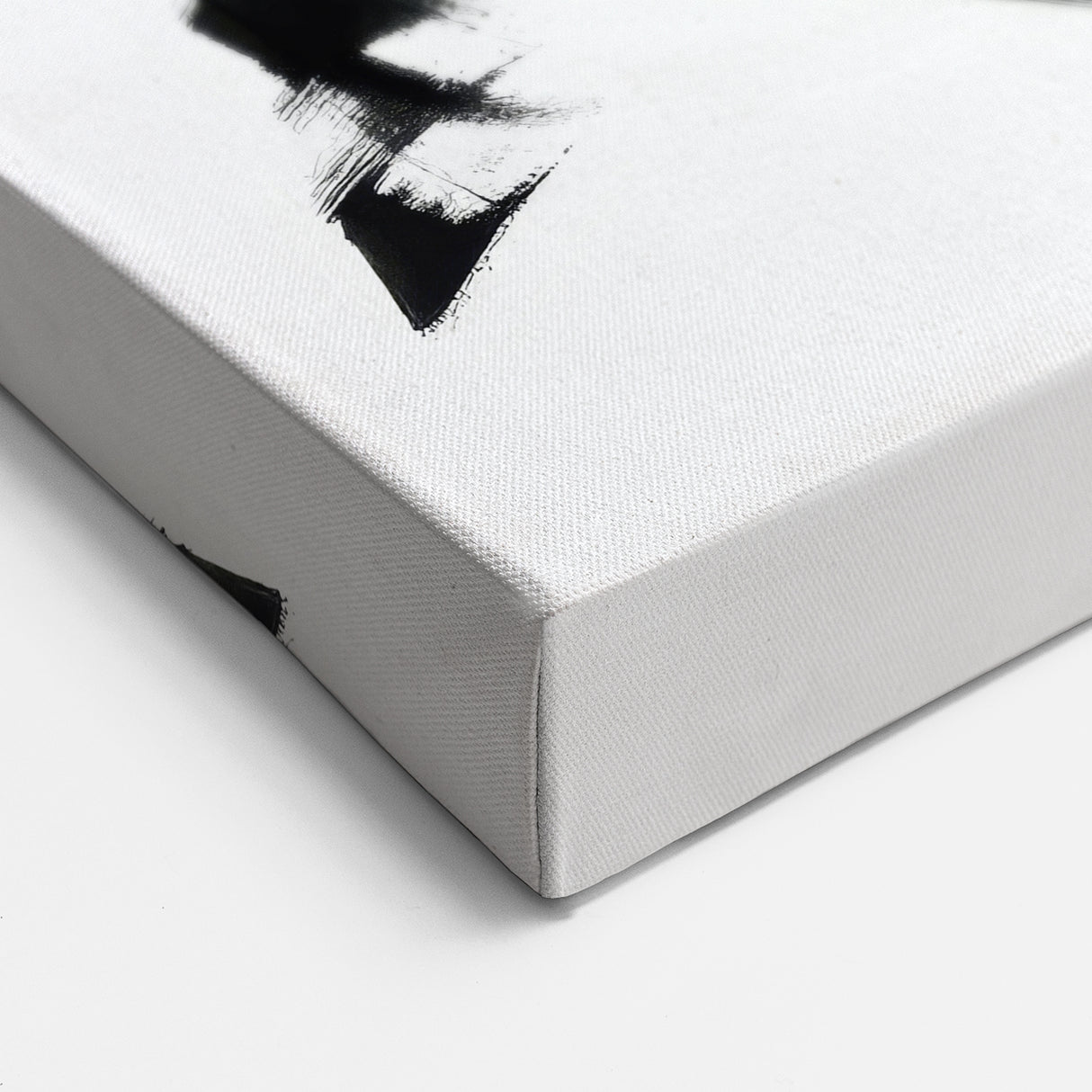 Dynamic Black and White Horse Art | Abstract Monochrome Canvas Design