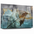 Modern Minimalist Geometric Abstract Art on Canvas