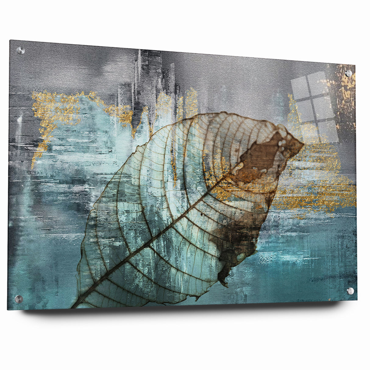 Modern Minimalist Geometric Abstract Art on Canvas