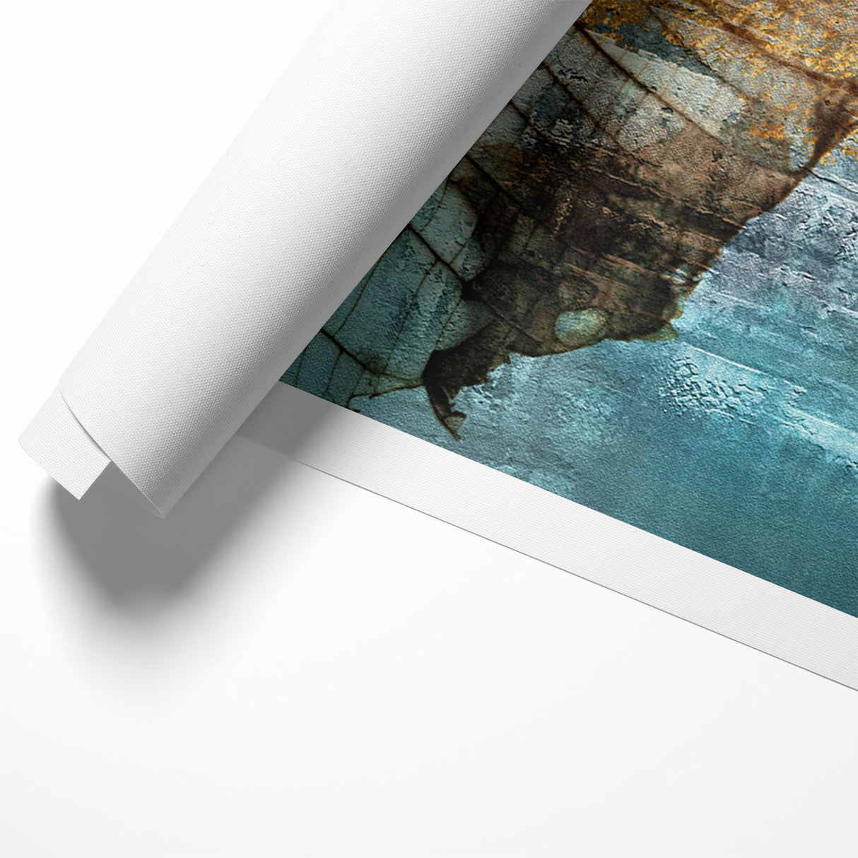 Modern Minimalist Geometric Abstract Art on Canvas