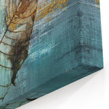 Modern Minimalist Geometric Abstract Art on Canvas