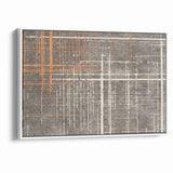Modern Geometric Line Art with Abstract Strokes Canvas