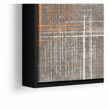 Modern Geometric Line Art with Abstract Strokes Canvas