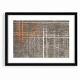 Modern Geometric Line Art with Abstract Strokes Canvas
