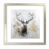 Majestic Antelope in Mist - Elegant Wildlife Wall Art Decor