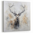 Majestic Antelope in Mist - Elegant Wildlife Wall Art Decor
