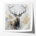 Majestic Antelope in Mist - Elegant Wildlife Wall Art Decor
