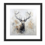 Majestic Antelope in Mist - Elegant Wildlife Wall Art Decor