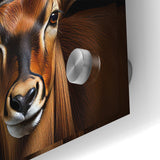 Striking Antelope Close-Up Portrait - Bold Wildlife Wall Art Decor