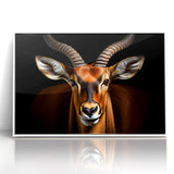 Striking Antelope Close-Up Portrait - Bold Wildlife Wall Art Decor