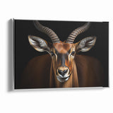 Striking Antelope Close-Up Portrait - Bold Wildlife Wall Art Decor