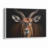 Striking Antelope Close-Up Portrait - Bold Wildlife Wall Art Decor