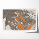 Contemporary Abstract Brush Strokes and Lines Art Canvas