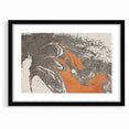Contemporary Abstract Brush Strokes and Lines Art Canvas