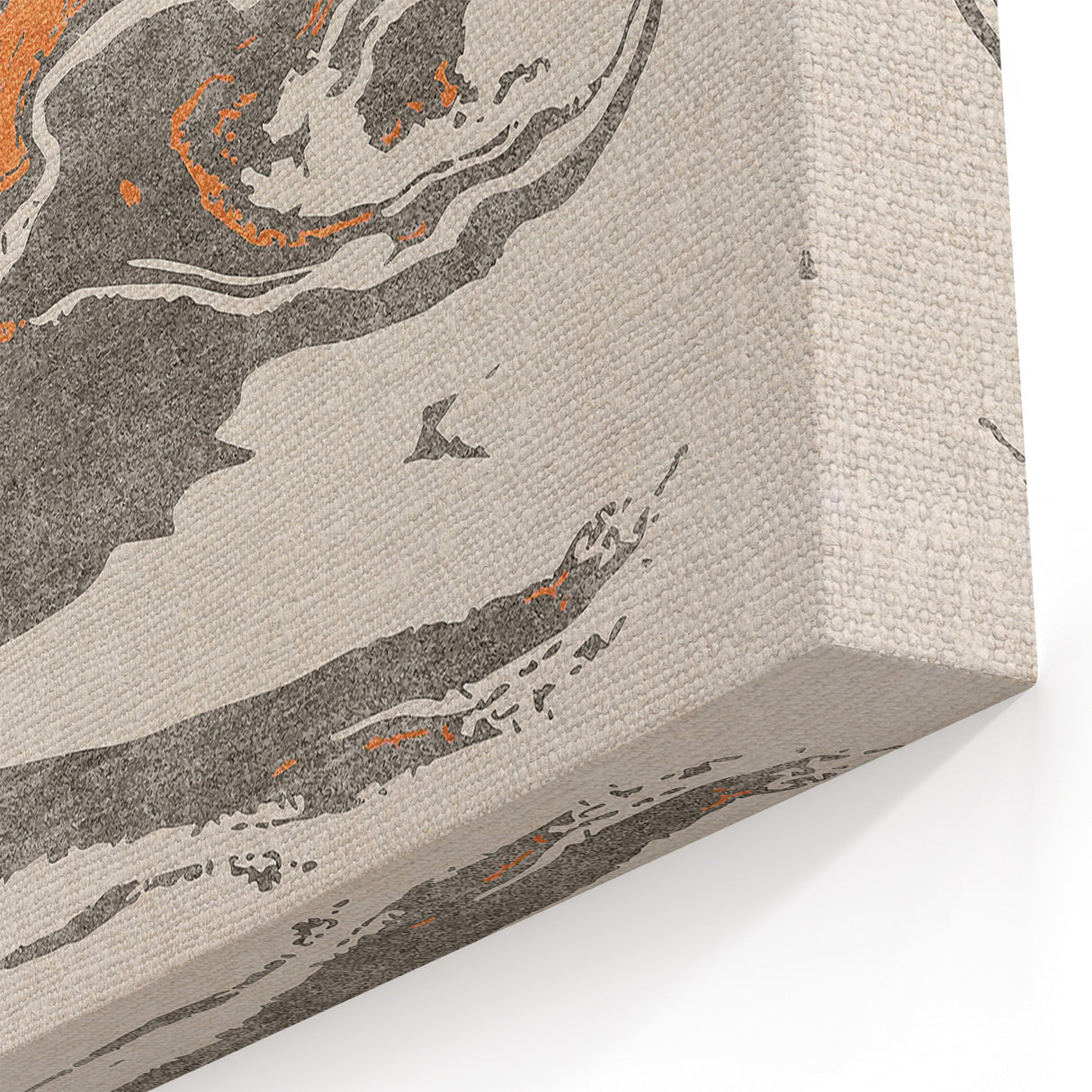 Artistic Line Designs with Abstract Strokes Canvas
