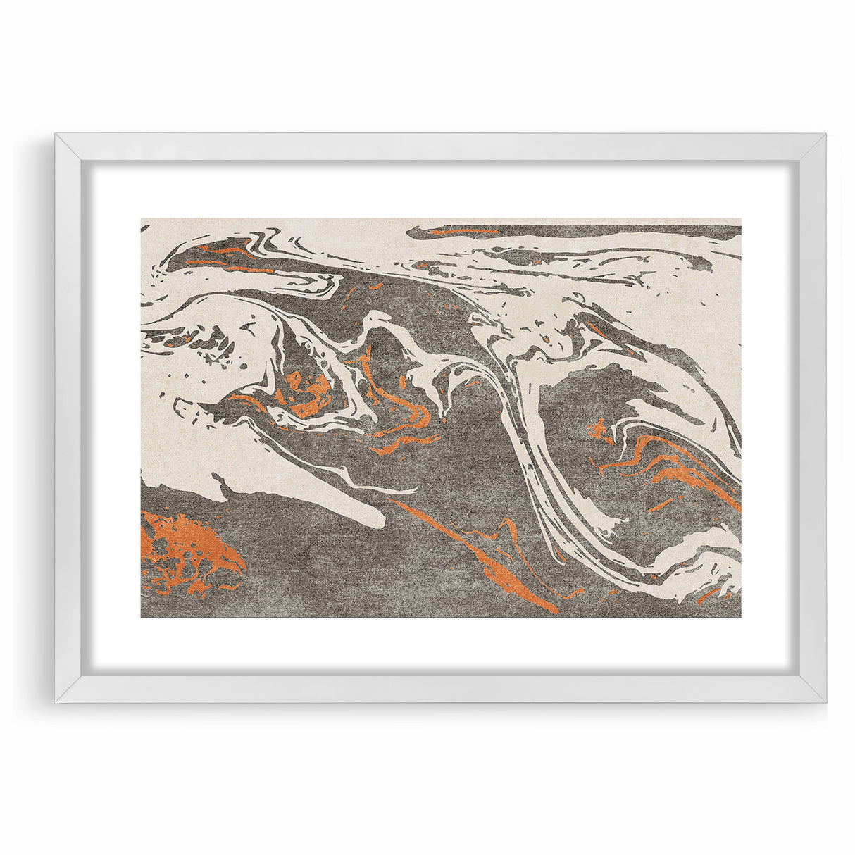 Minimalist Abstract Strokes and Lines Art Canvas