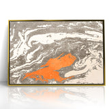 Dynamic Abstract Strokes and Lines Canvas Art