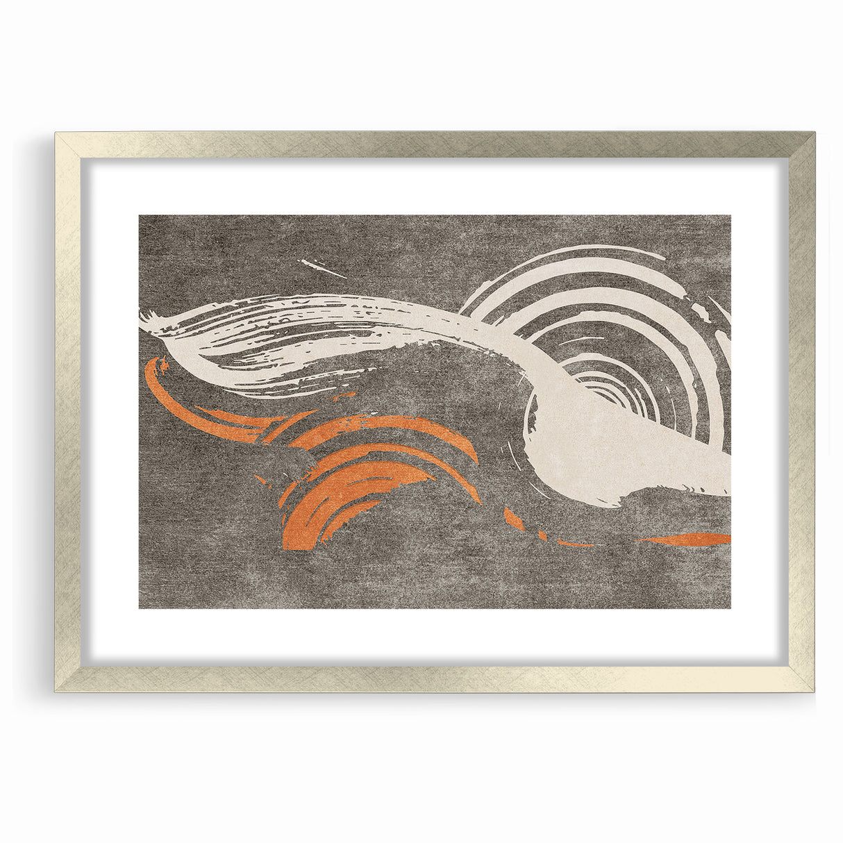 Contemporary Line Art with Abstract Strokes Canvas
