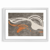 Contemporary Line Art with Abstract Strokes Canvas
