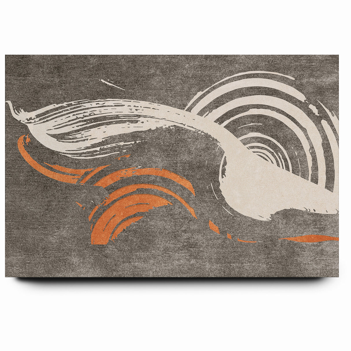 Contemporary Line Art with Abstract Strokes Canvas