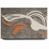 Contemporary Line Art with Abstract Strokes Canvas