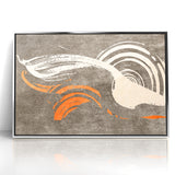 Contemporary Line Art with Abstract Strokes Canvas