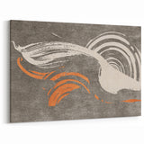 Contemporary Line Art with Abstract Strokes Canvas