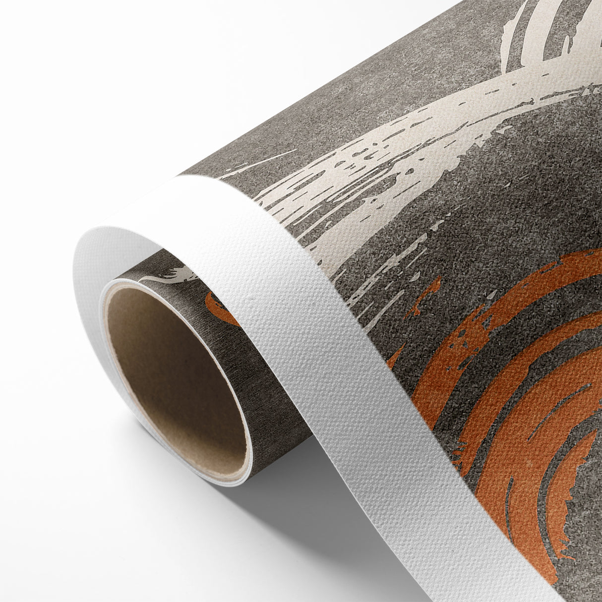 Contemporary Line Art with Abstract Strokes Canvas