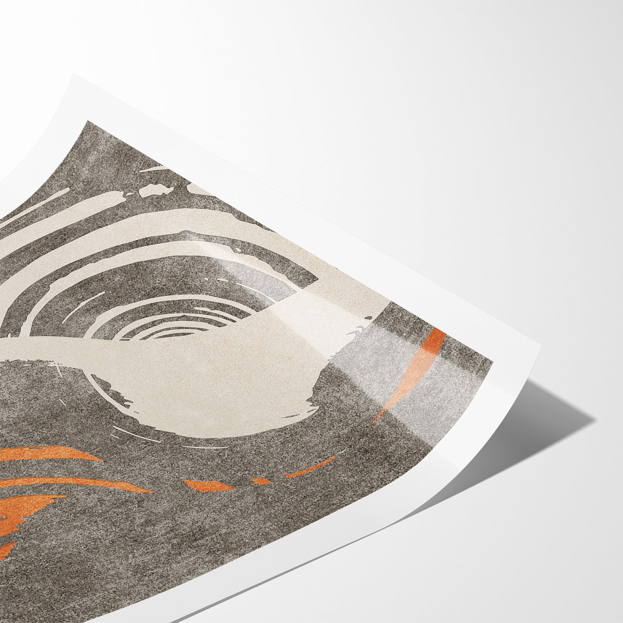 Contemporary Line Art with Abstract Strokes Canvas