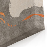 Contemporary Line Art with Abstract Strokes Canvas