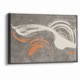 Contemporary Line Art with Abstract Strokes Canvas