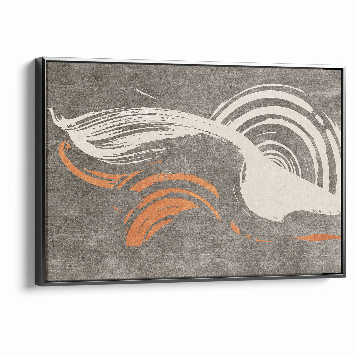 Contemporary Line Art with Abstract Strokes Canvas