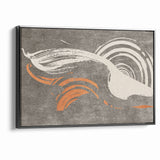 Contemporary Line Art with Abstract Strokes Canvas