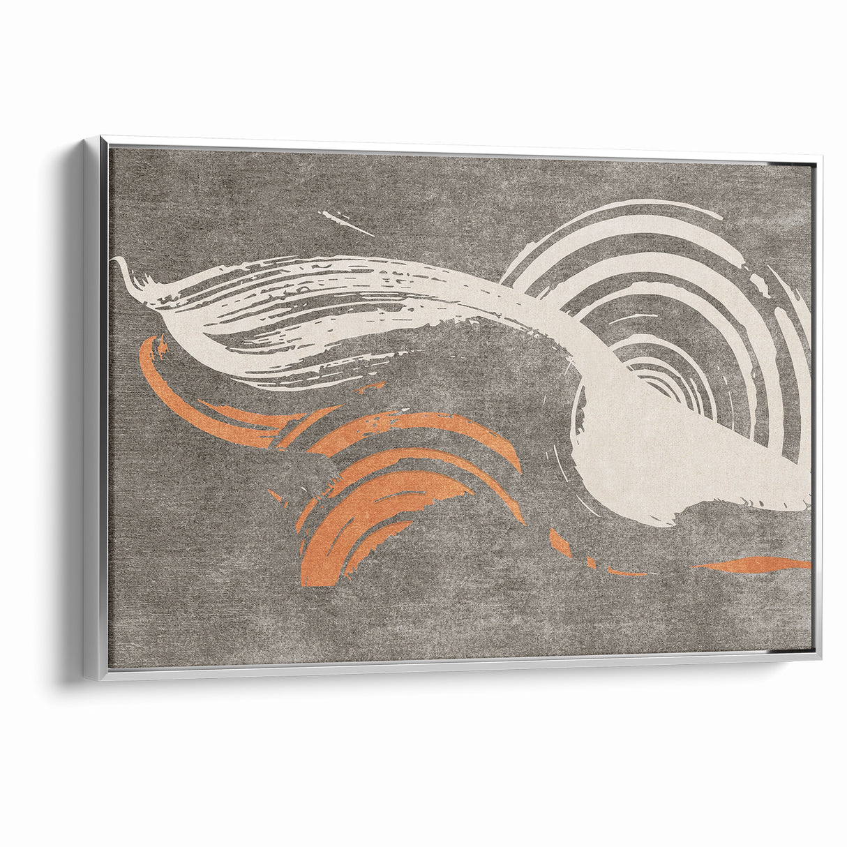 Contemporary Line Art with Abstract Strokes Canvas