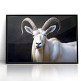 Majestic White Antelope Wildlife Art – Stunning Antelope Canvas Prints