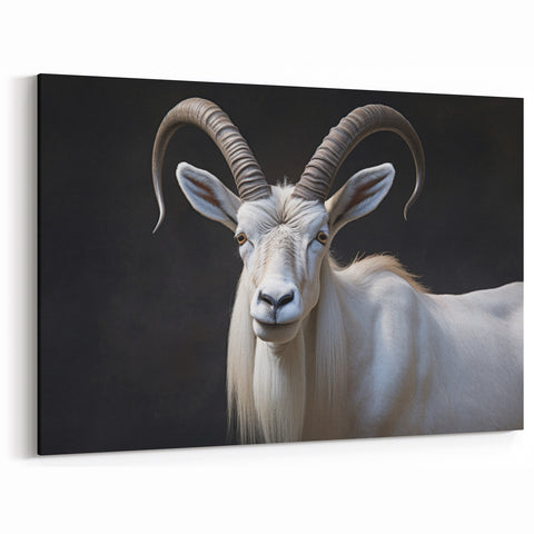 Majestic White Antelope Wildlife Art – Stunning Antelope Canvas Prints